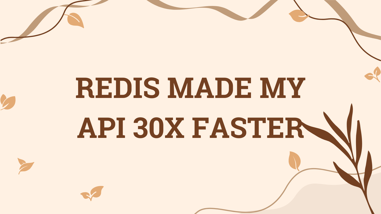 Redis Made This Spring Boot API 30x Faster in a Load Test